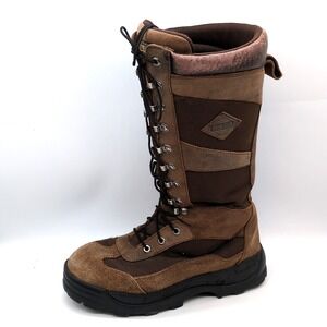 Guide Gear Shoes Mens Brown 10 Leather Snake Boots Field Tested Mid Calf